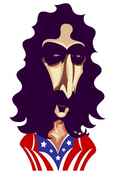 Frank Zappa by Neale Osborne